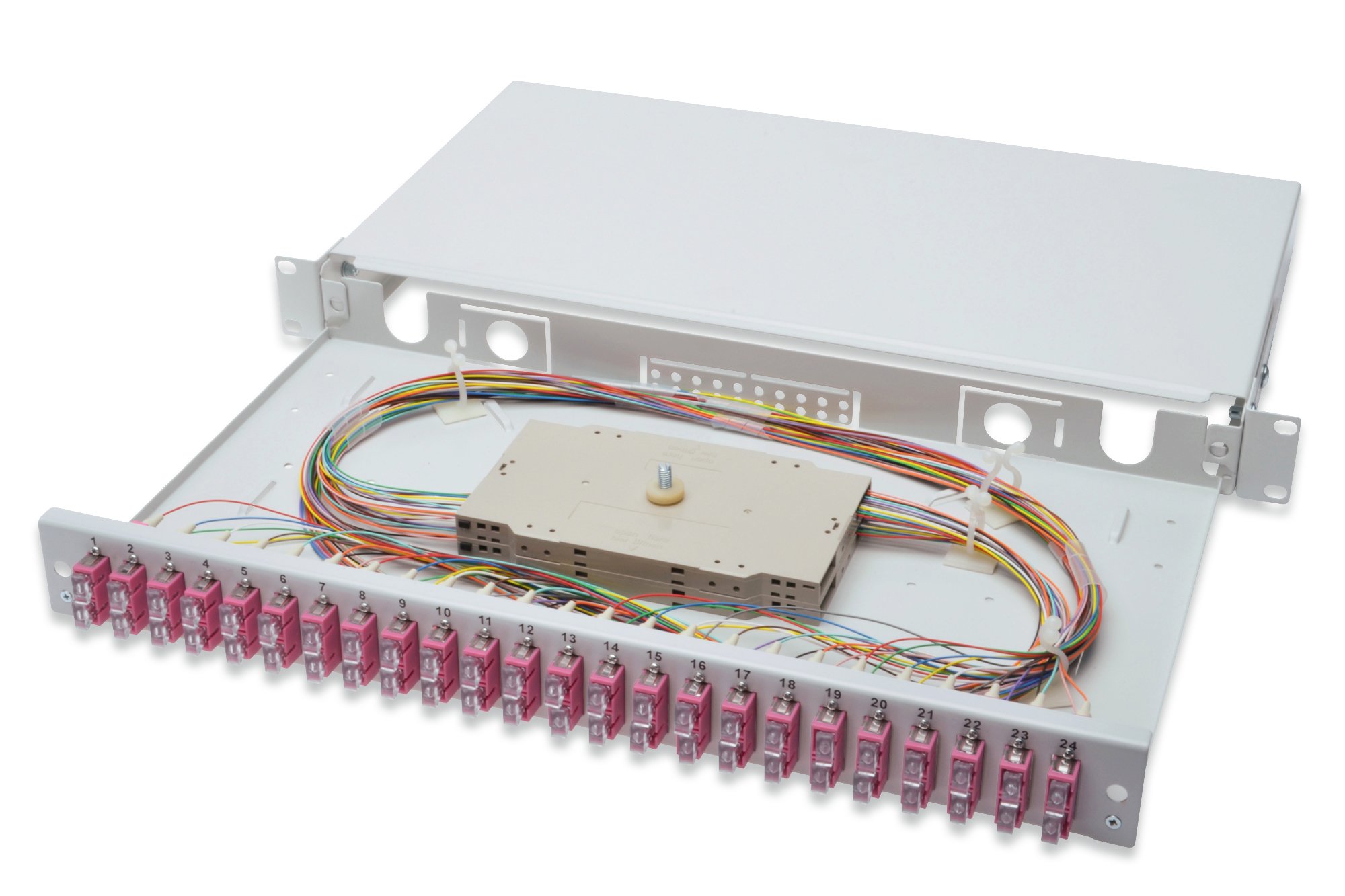 digitus-unique-lwl-splei-box-24xlc-om3-1he-rack image 5