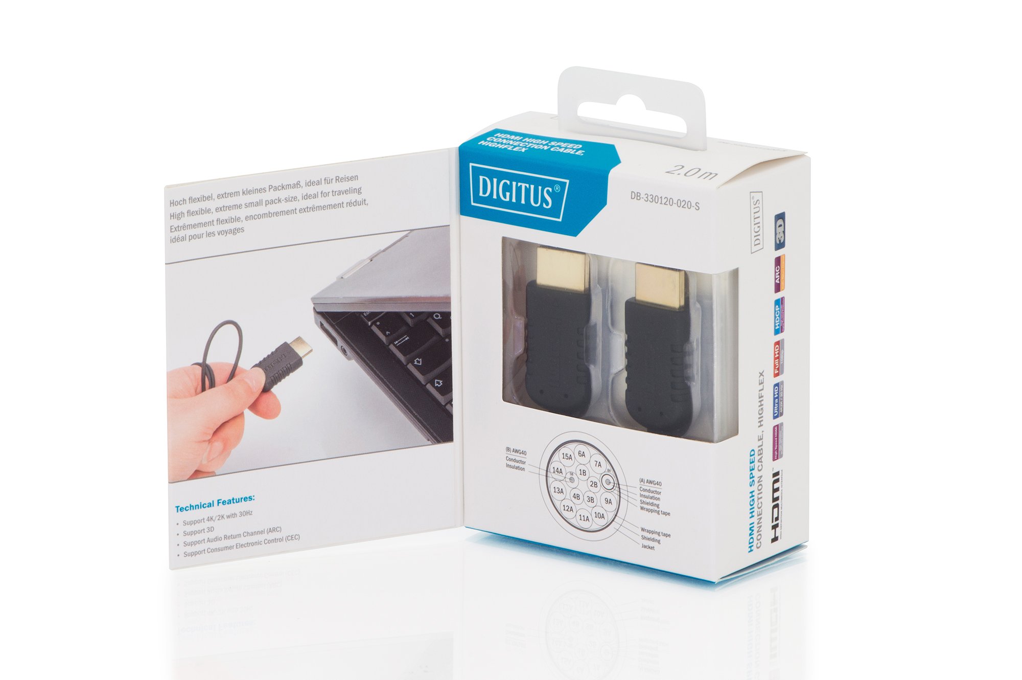 digitus-unique-hdmi-kabel-2m-4k-highflex-schwarz image 7