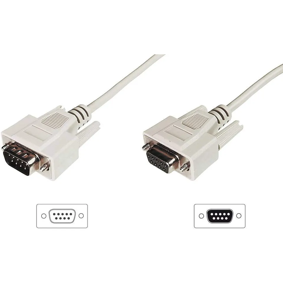digitus-unique-seriell-kabel-d-sub-9-2-m-stecker-buchse image 1