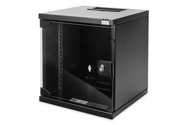digitus-soho-netzwerkschrank-10-zoll-6he-schwarz-mini-rack image 1