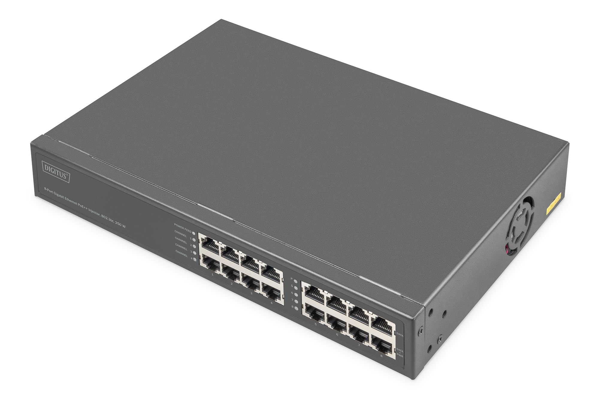 digitus-unique-dn-95118-poe-injektor-8-port-250w image 1